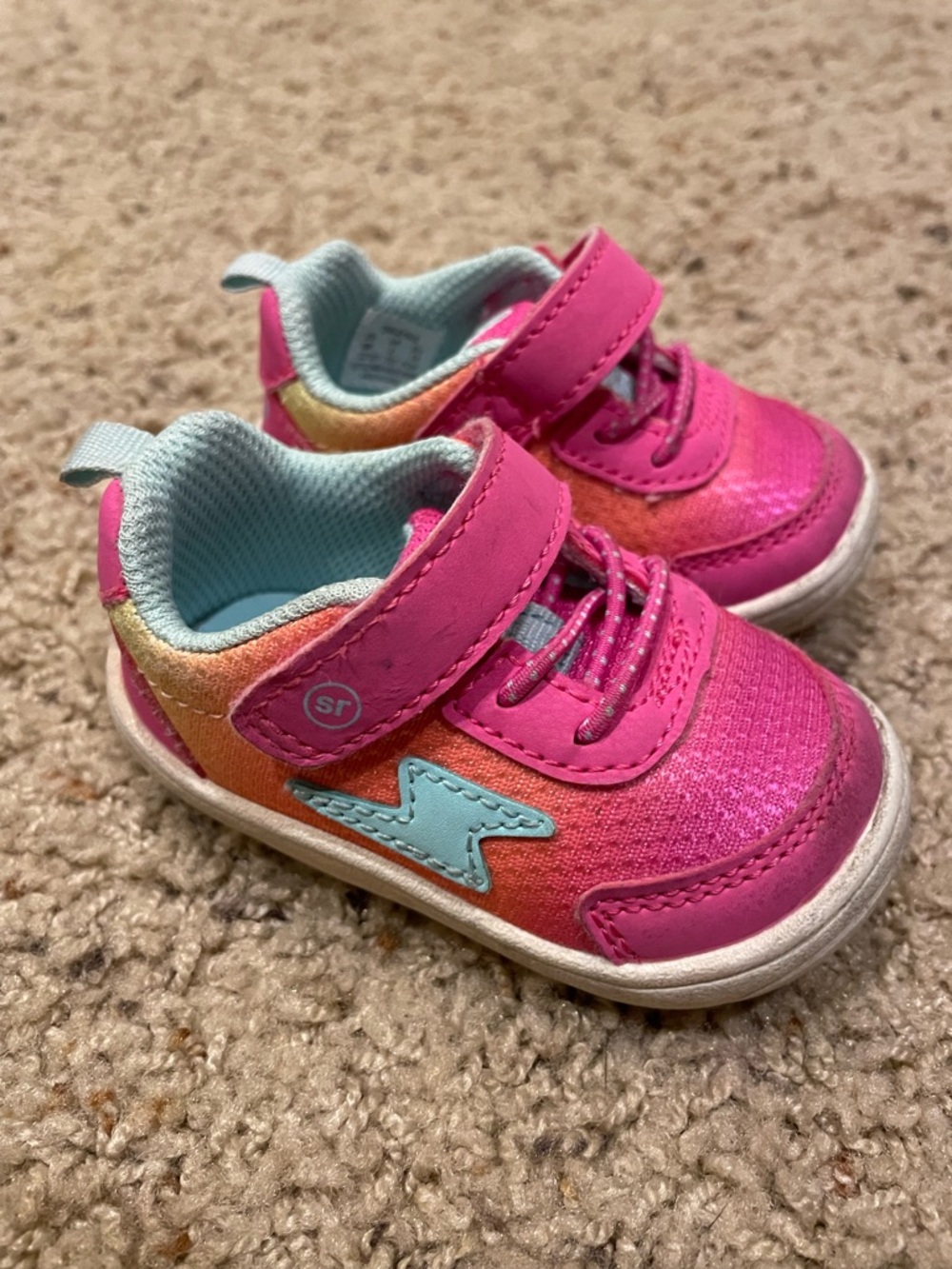 Stride Rite Surprize baby sneakers slip on memory foam